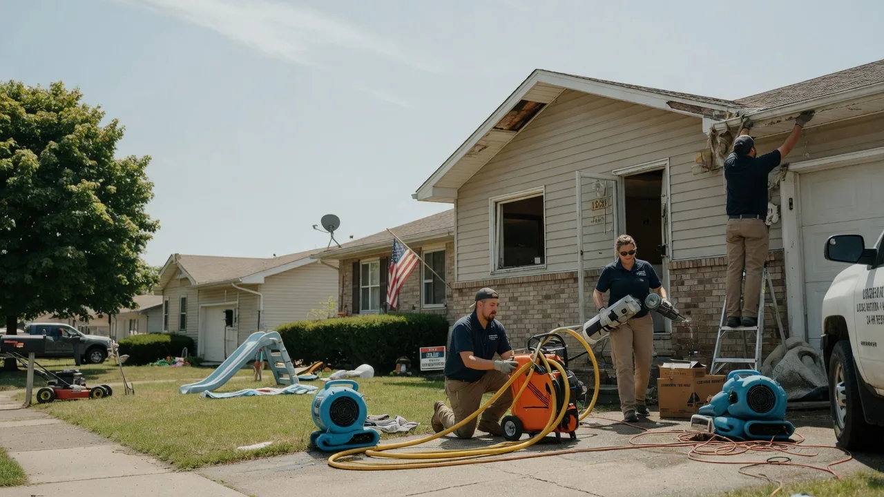 Water Damage Restoration in Rome, IL near me